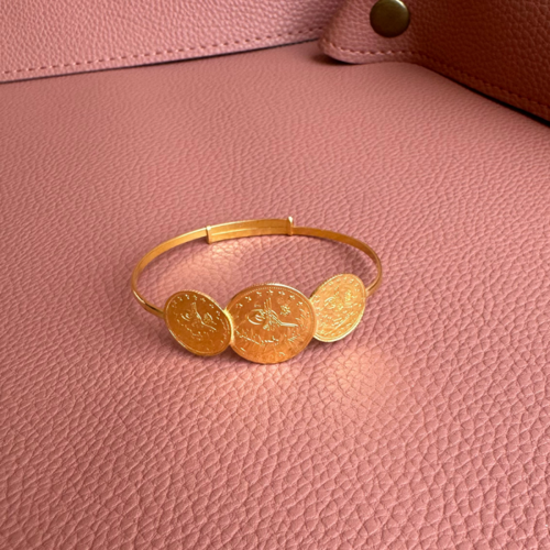   Original Lira Bracelet 22K (Half and Two Quarters)