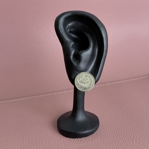 Rubaa Lira Earings  ( medical clip )